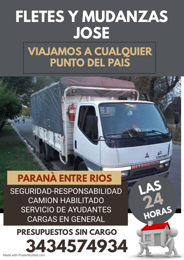 FLETES Y MUDANZAS A TODO EL PAIS