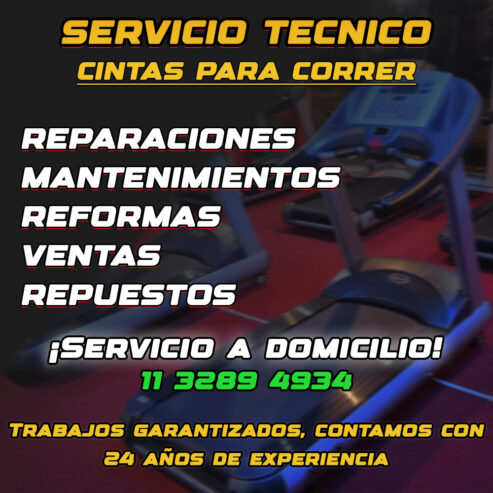 Servicio Tecnico de Cintas para Correr Profesional STF Servicios