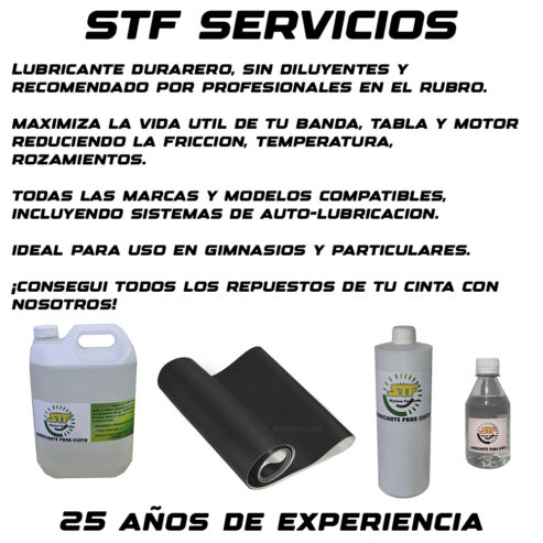 Servicio Tecnico de Cintas para Correr Profesional STF Servicios