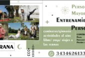 PERSONAS MAYORES/ ENTRENAMIENTO PERSONAL