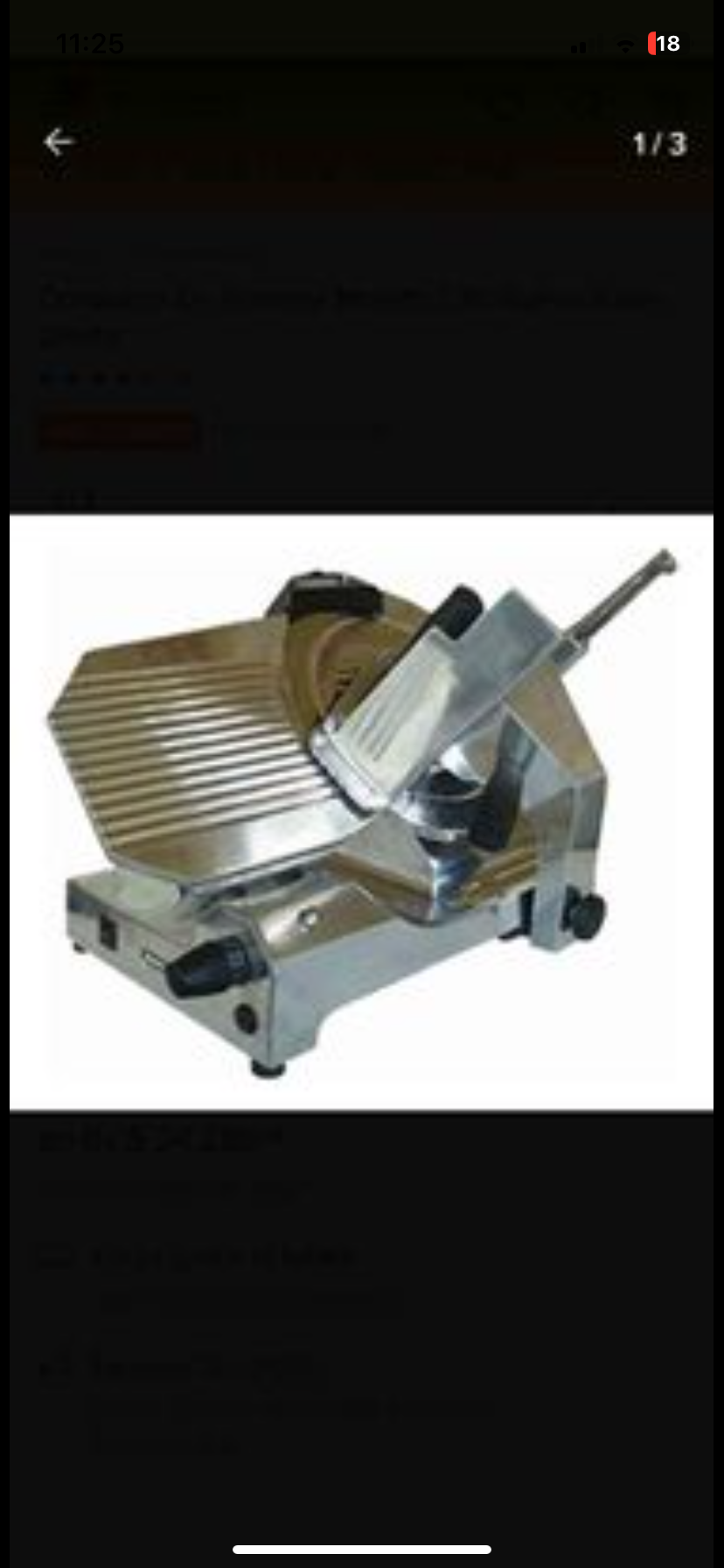 Cortadora de Fiambres Moretti 330