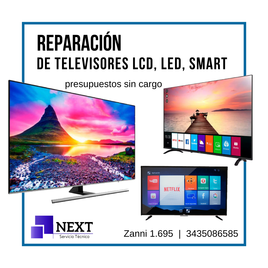 reparacion de televisores – presupuestos sin cargo