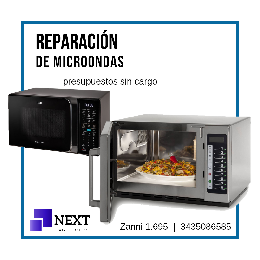 reparacion de microondas – presupuestos sin cargo