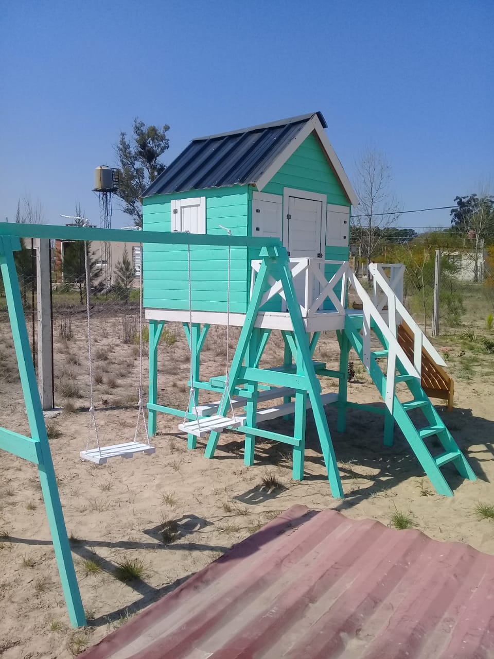 casitas de madera para niños