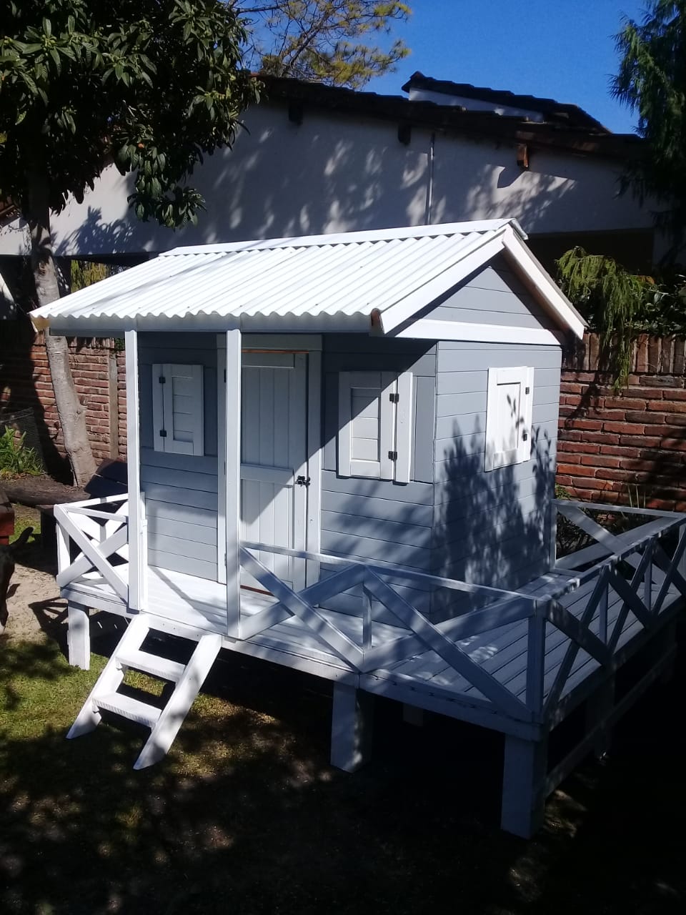 casitas de madera para niños