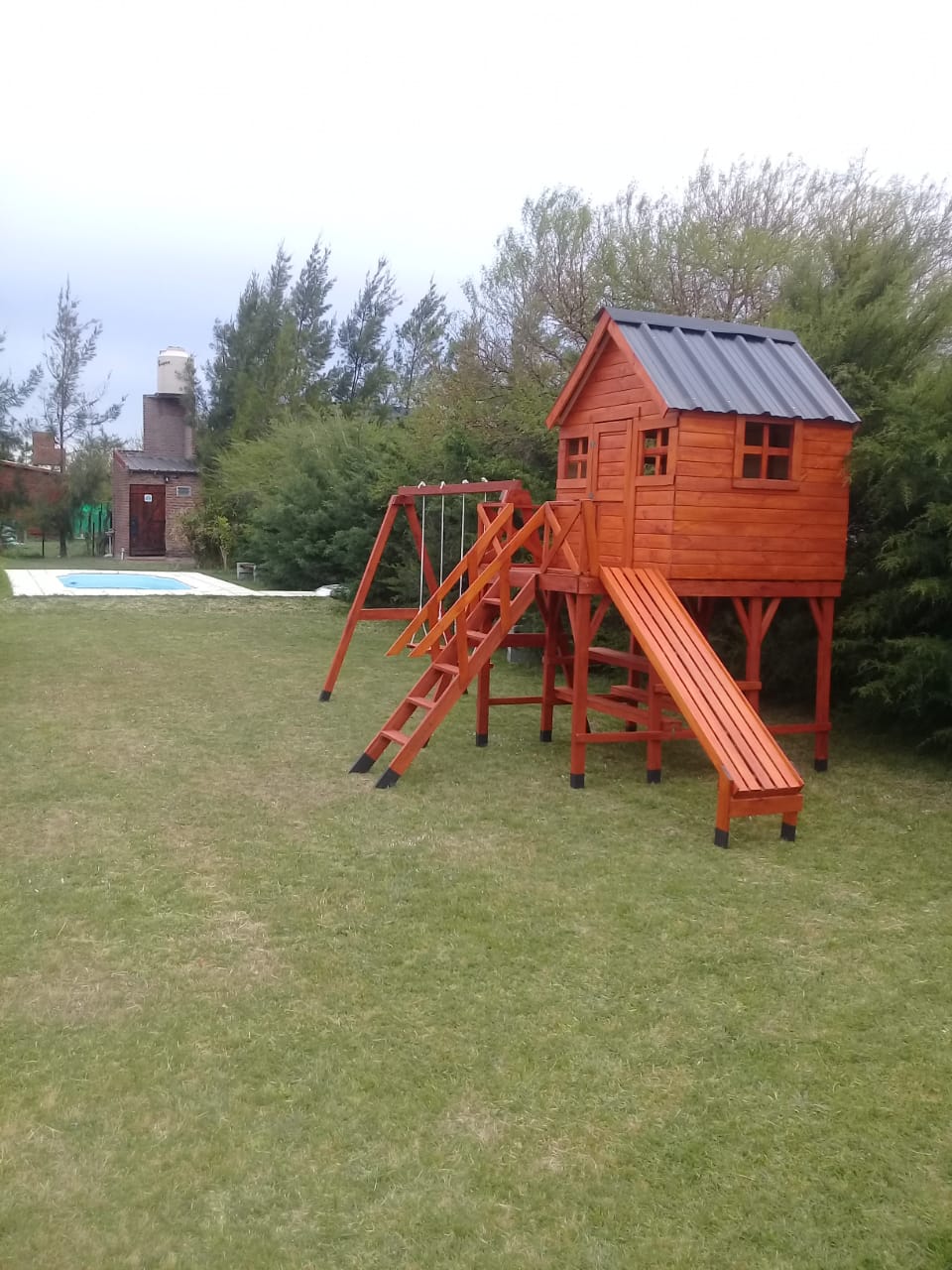 casitas de madera para niños