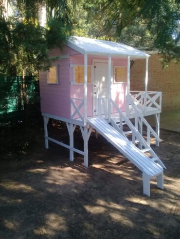 juegos de madera casas para niños