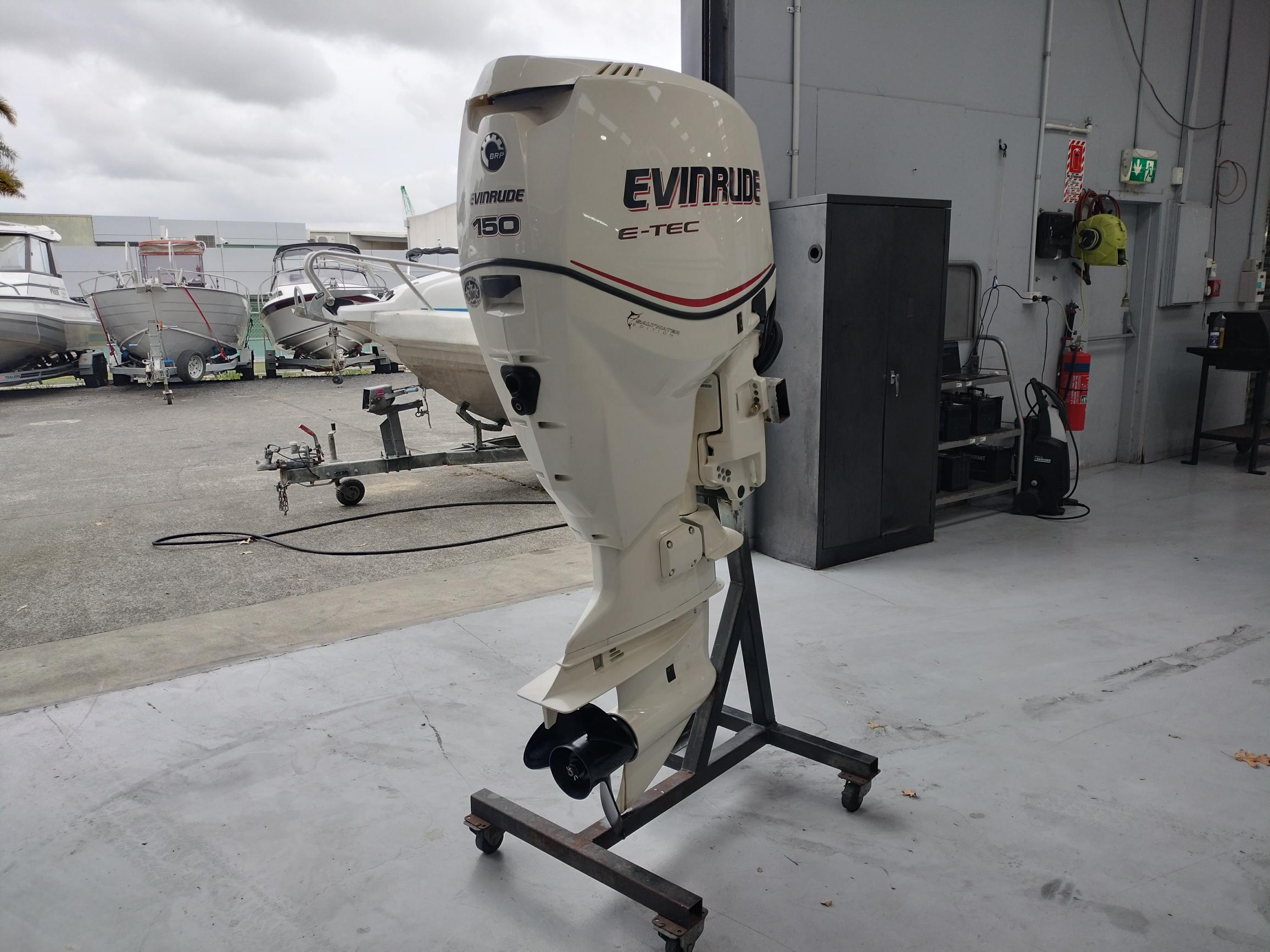 Slightly Used Yamaha 15HP 4-Stroke Outboard Motor Engine