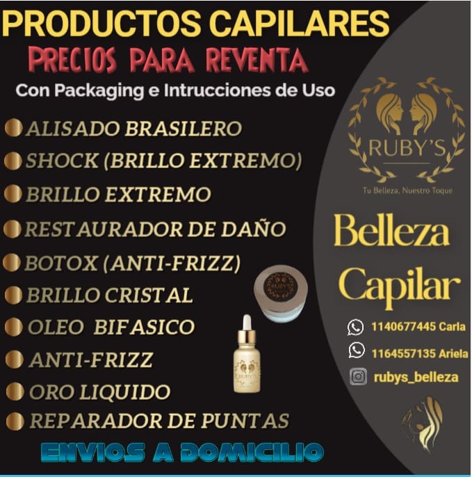 Productos de Belleza Capilar