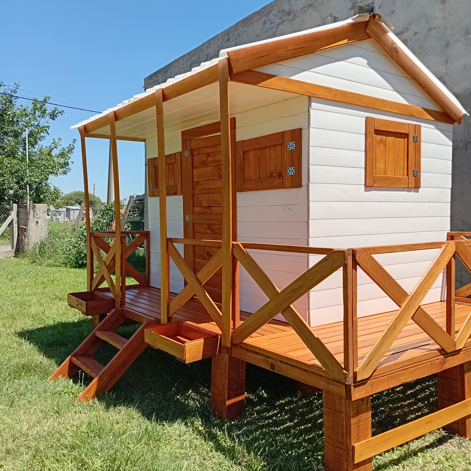 casitas infantiles de madera para niños