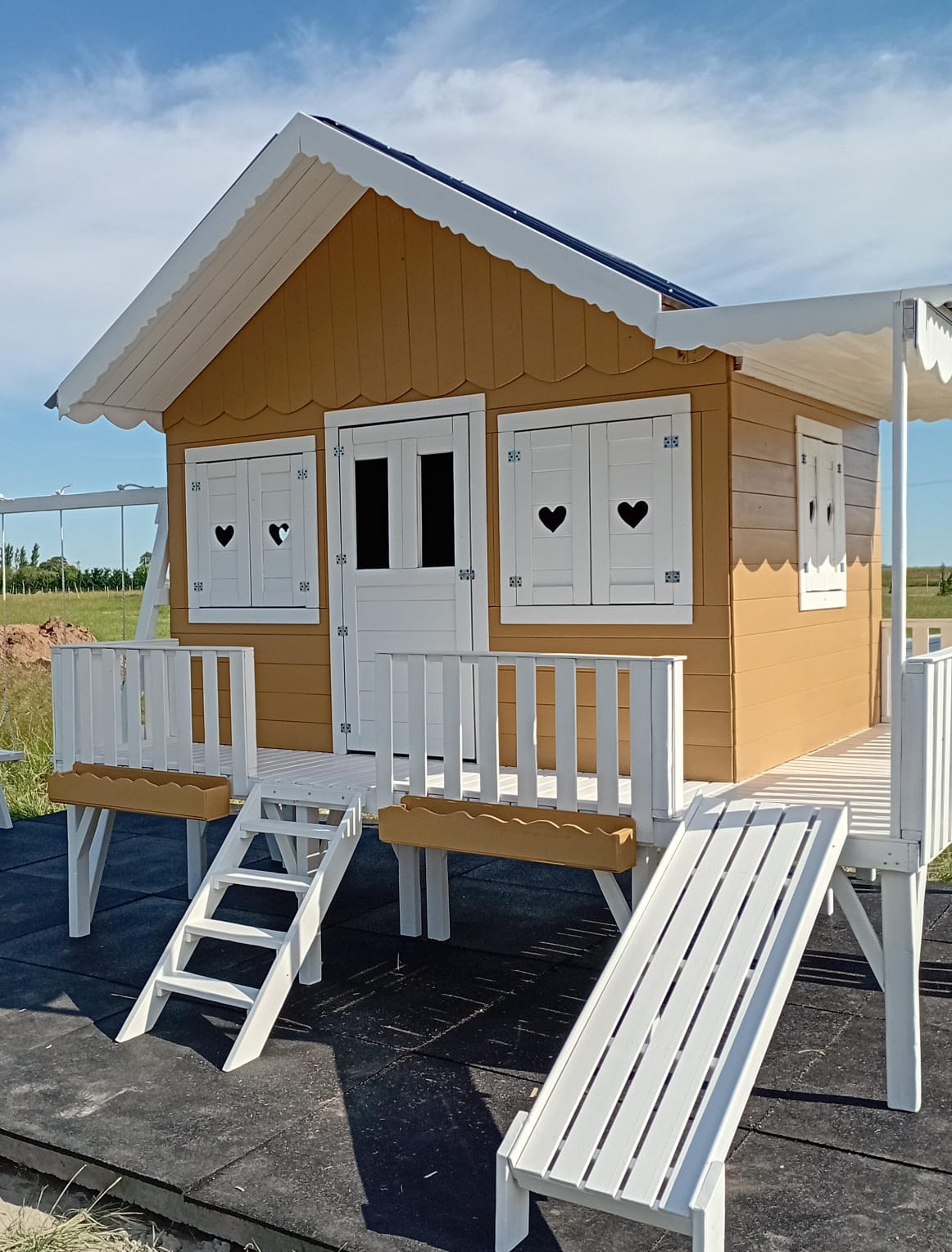 casitas infantiles de madera para niños
